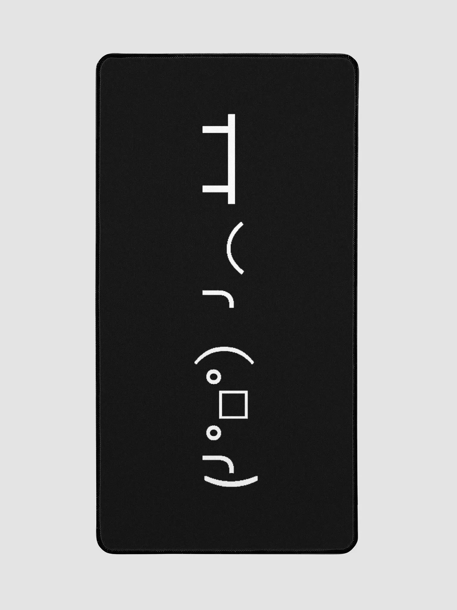 ASCII Face Table Flip Desk Mat product image (3)