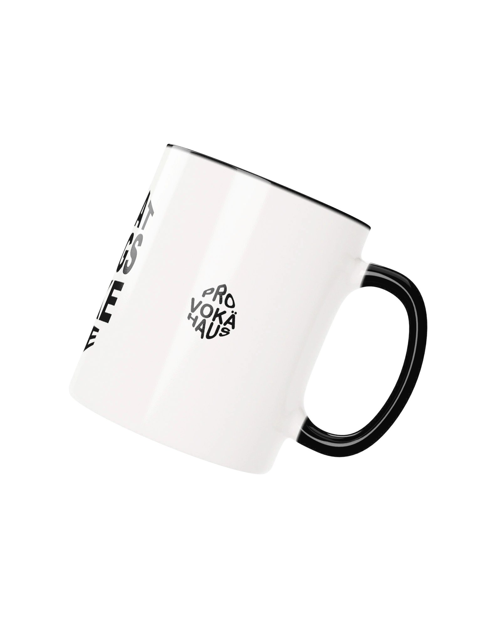 PROVOKÄHAUS Great Things Take Time Mug — Color Inside product image (4)