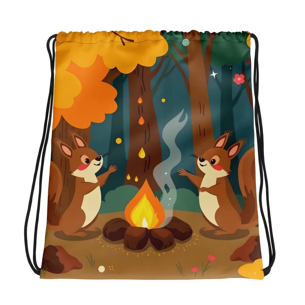 Sleek Gym Essential: All-Over Drawstring Backpack product image (1)