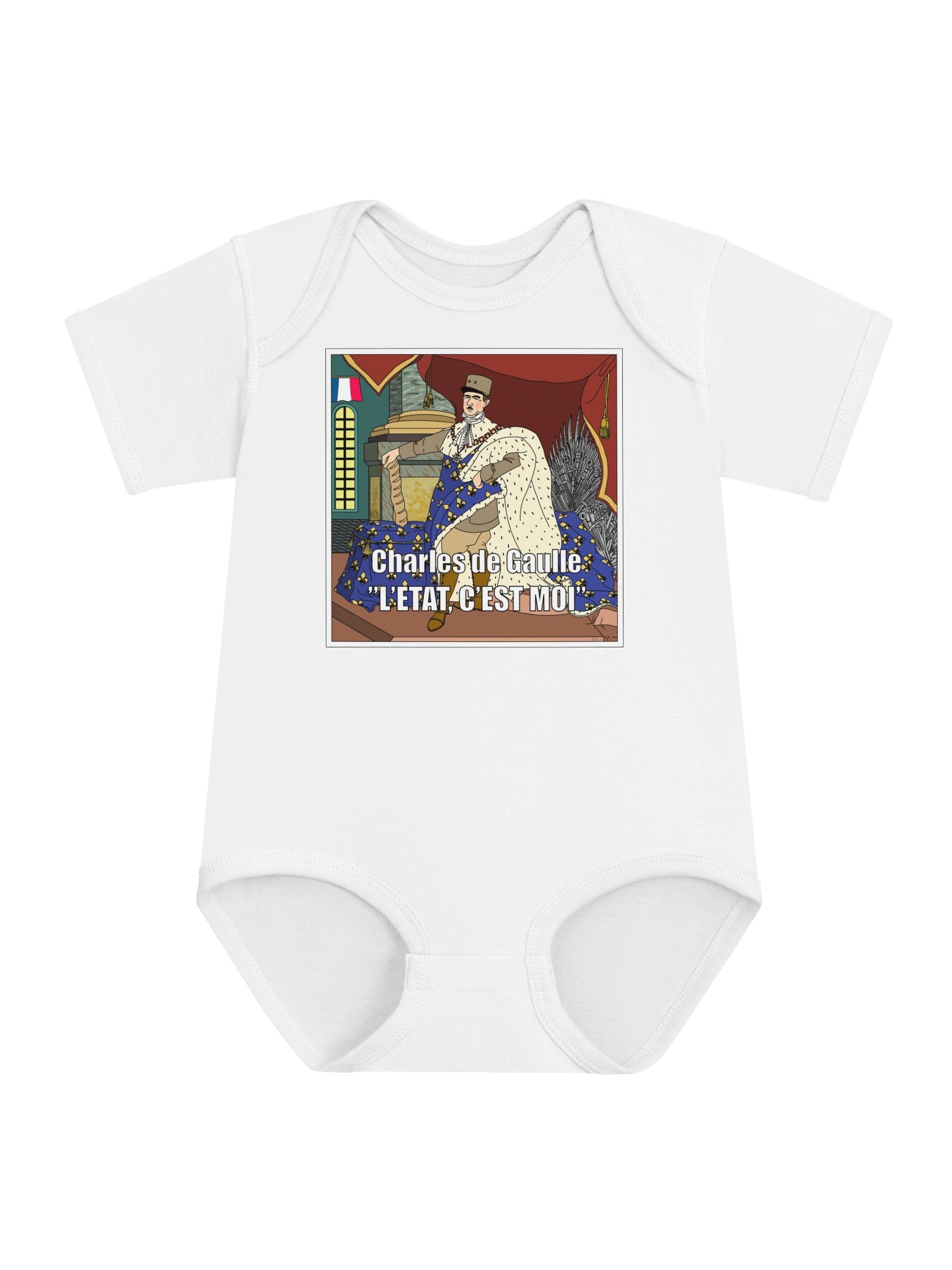 L'etat c'est moi - Charles De Gaulle (Babybody) product image (1)