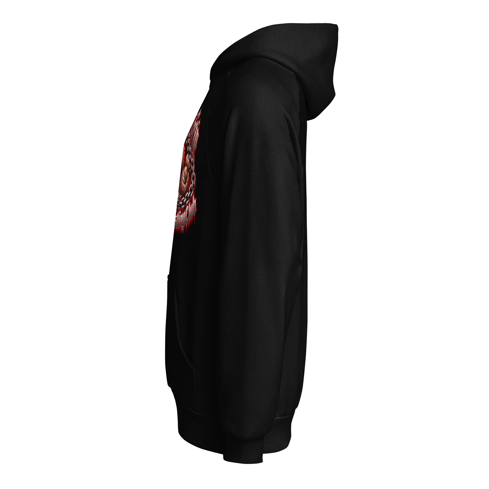 Death Grip Arm Wrestling Club – Heavy Metal Hoodie product image (5)