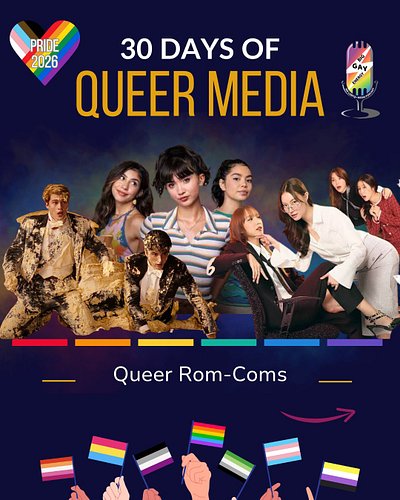 Looking for your next queer rom-com? 💕🌈

These films and series deliver romance, laughs, and plenty of heart. Which one is yo...