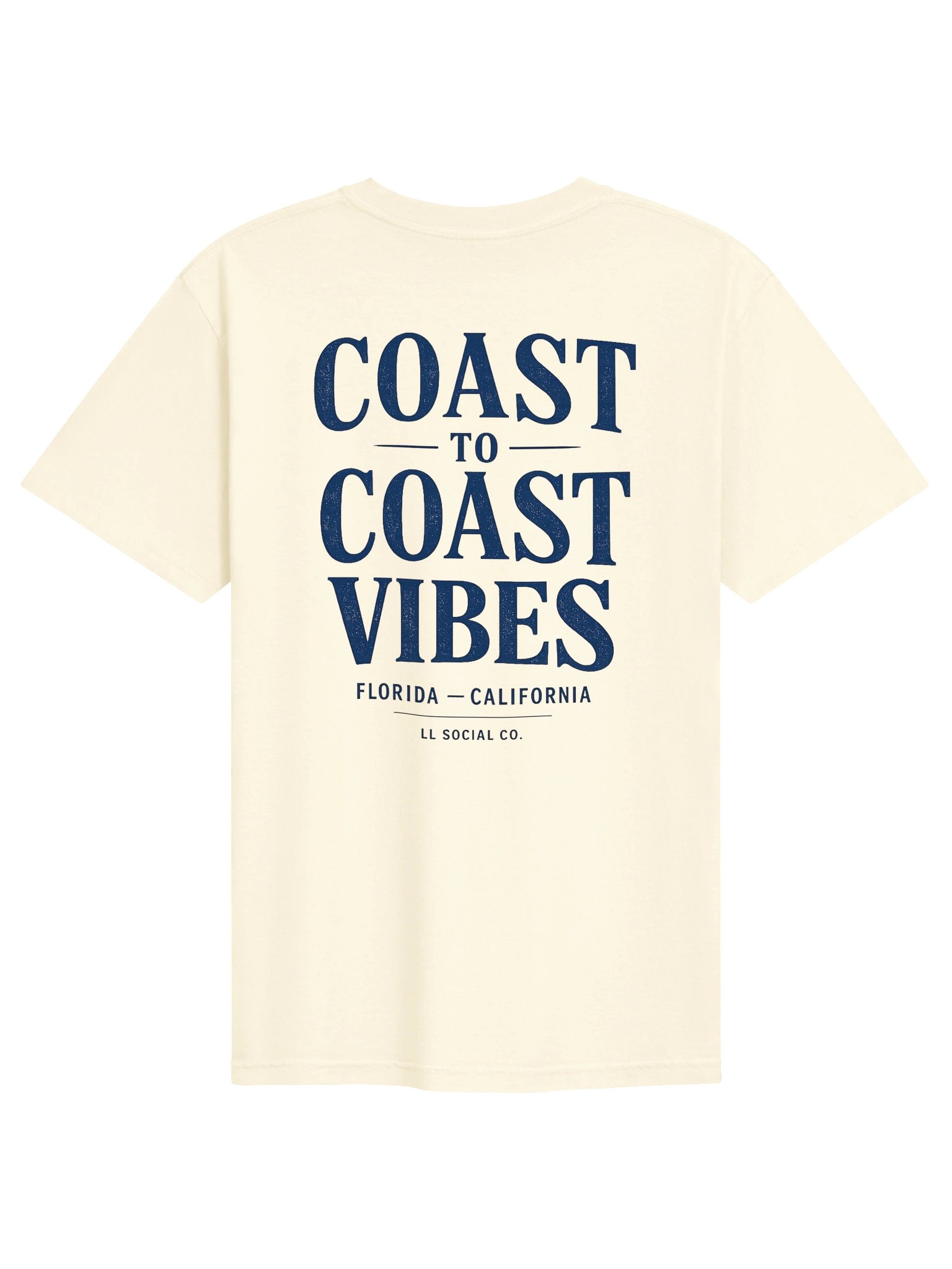 LL Social Co. Coast to Coast Vibes Tee — Florida to California product image (14)