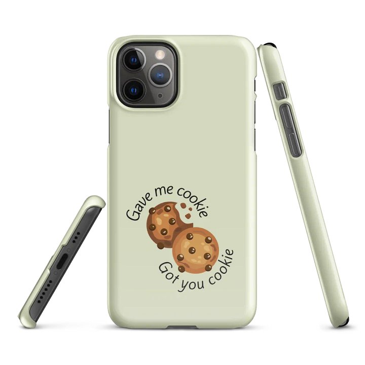 New Girl Cookie Scene iPhone Case – Snap-On Cover for Sitcom Lovers product image (3)