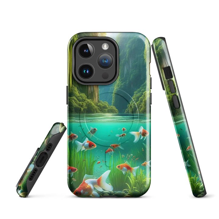 Valley & Sea iPhone® Tough Case | Ai Design product image (3)