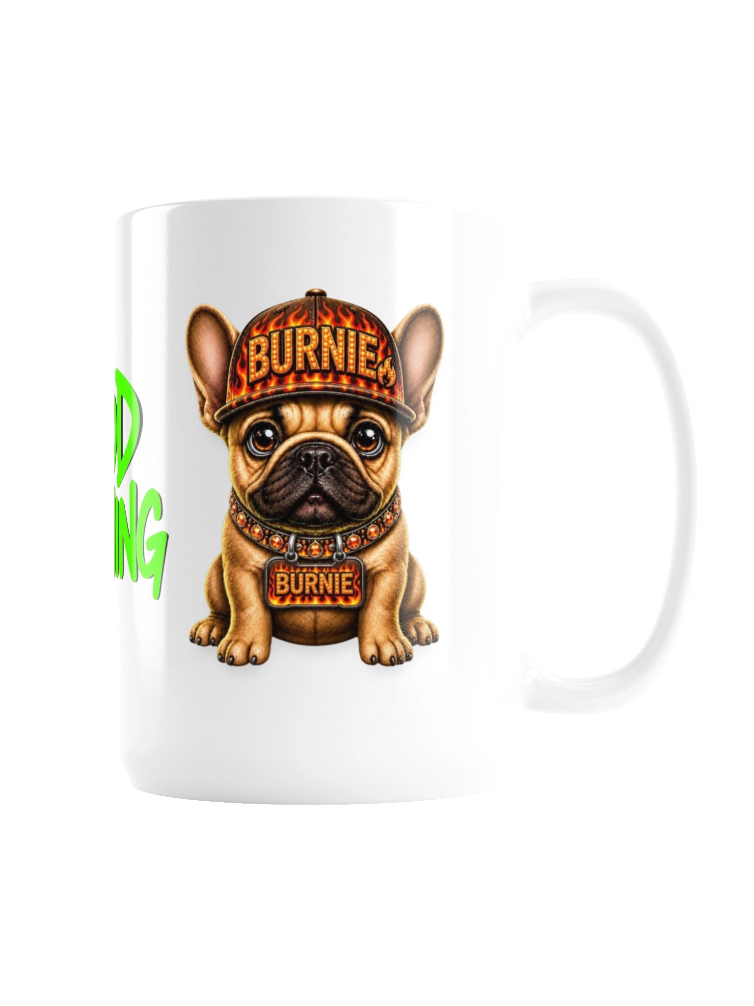 BURNIE FLAMES HOOD MORNING WHITE product image (3)