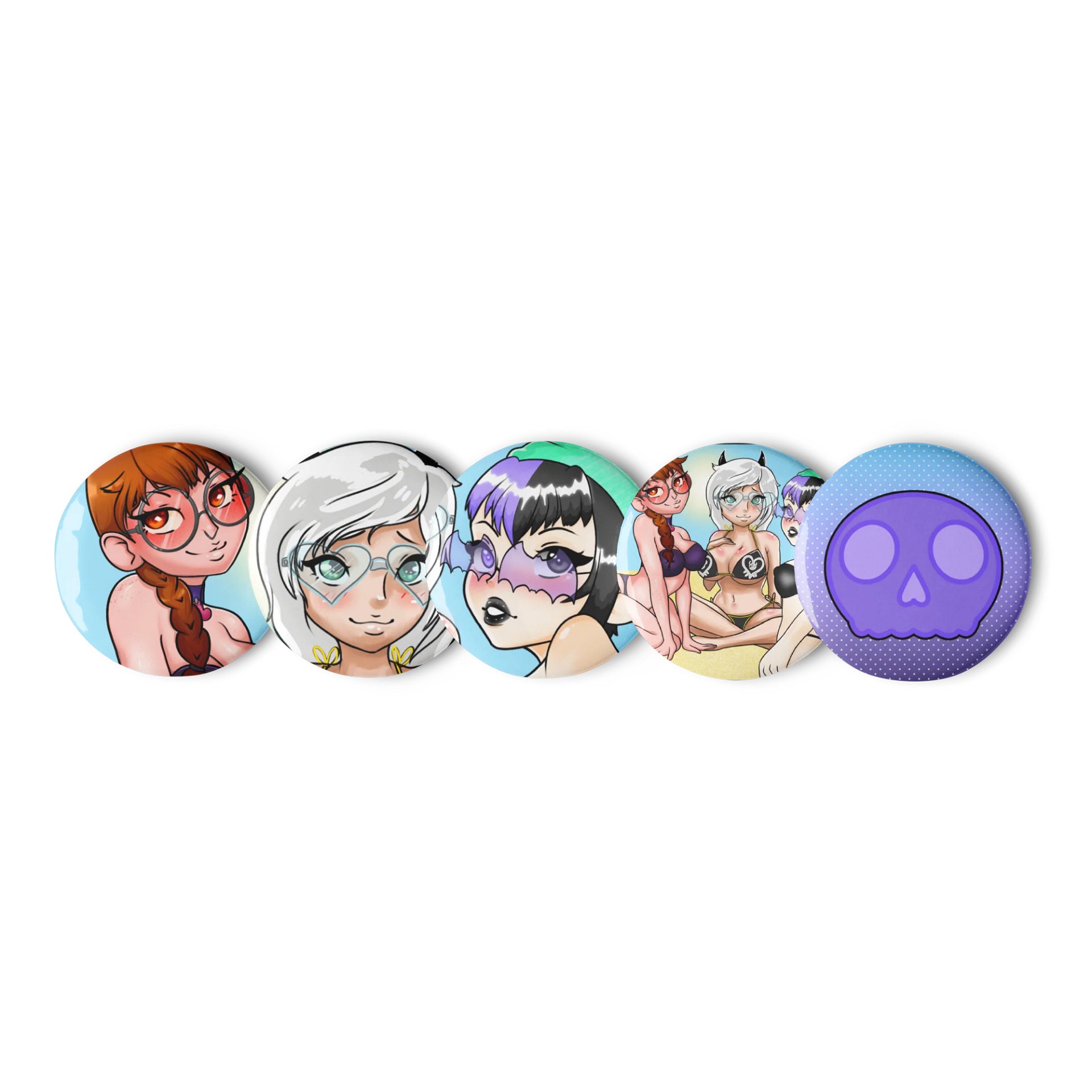 Disabled Baddie Summer Pins product image (1)
