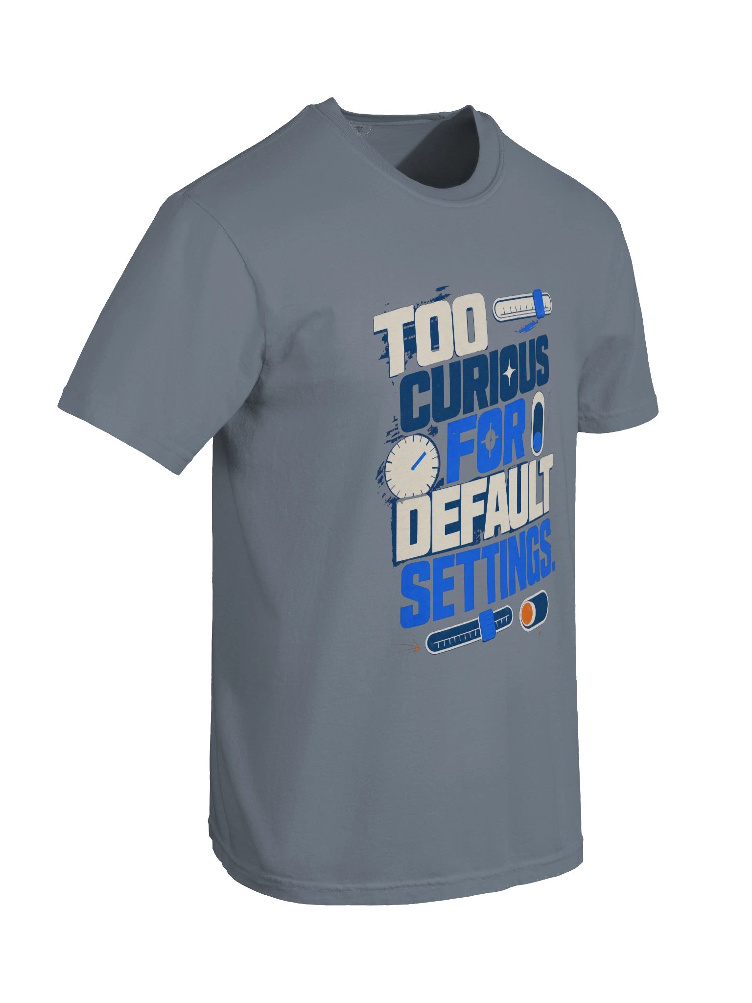 Too Curious for Default Settings Tee product image (6)