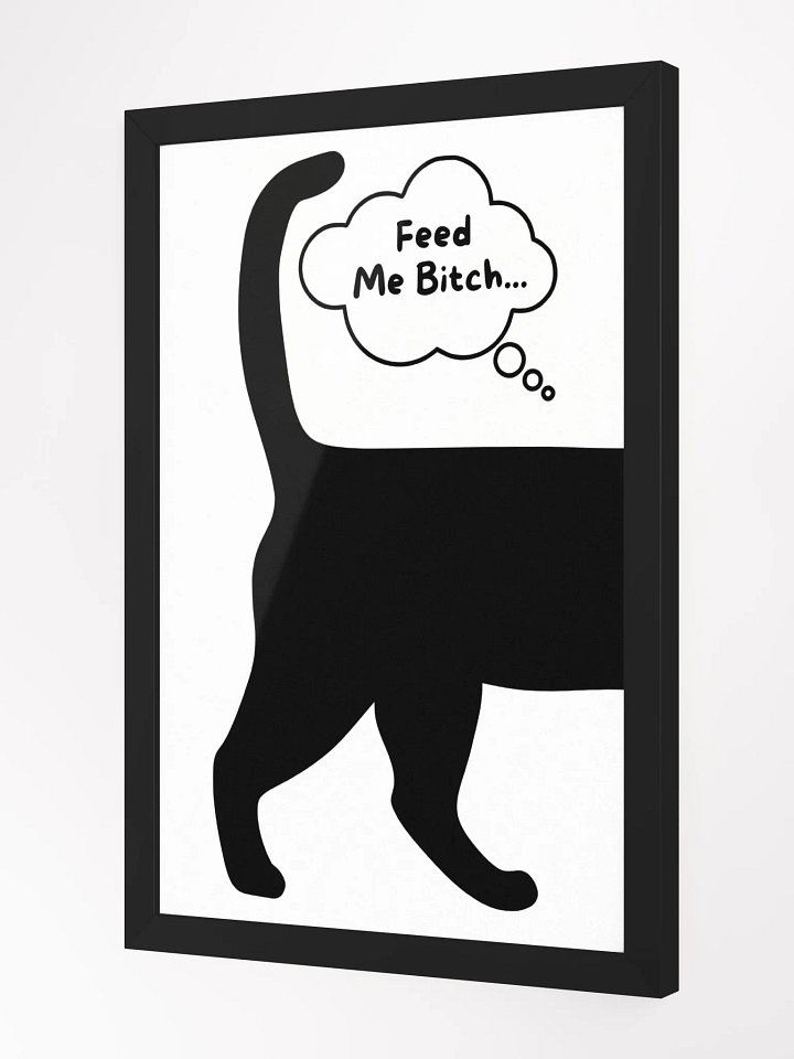 Cat Wall Art (Framed) 