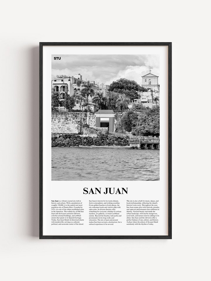 San Juan 01 Newspaper Poster product image (1)