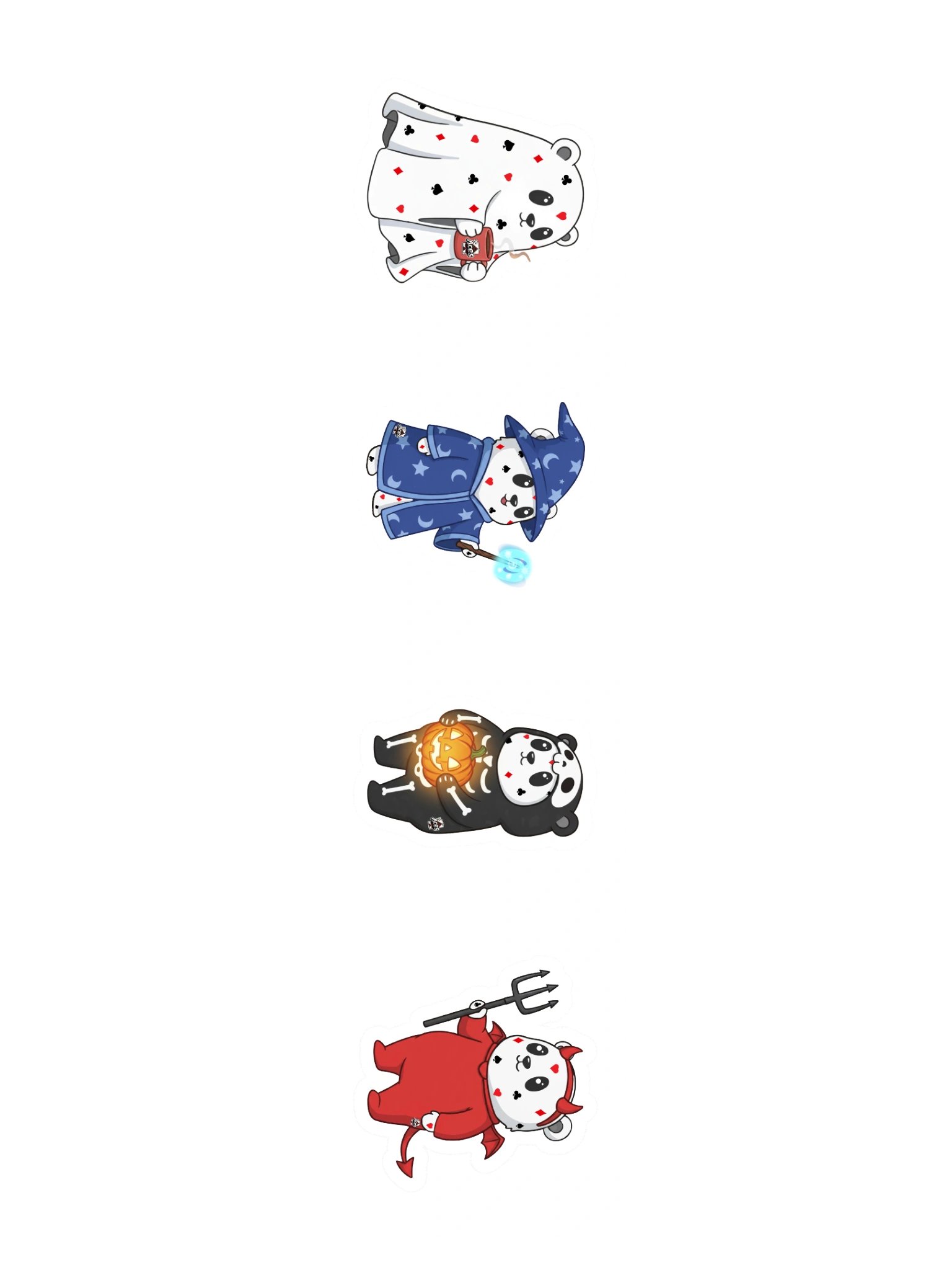 Beary Spooky Sticker Set product image (3)