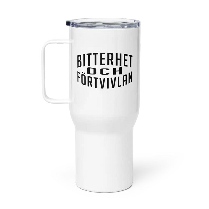 BITTERHET & FÖRTVIVLAN - TRAVEL MUG product image (1)