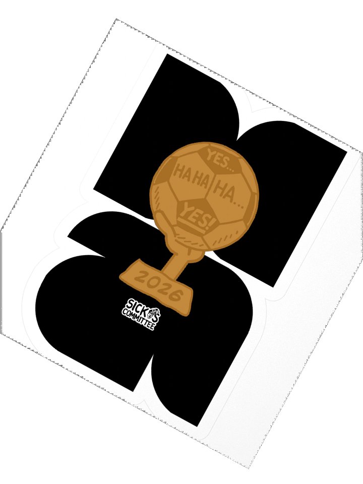 Sickos FC World Cup Sticker (3 Sizes) product image (4)