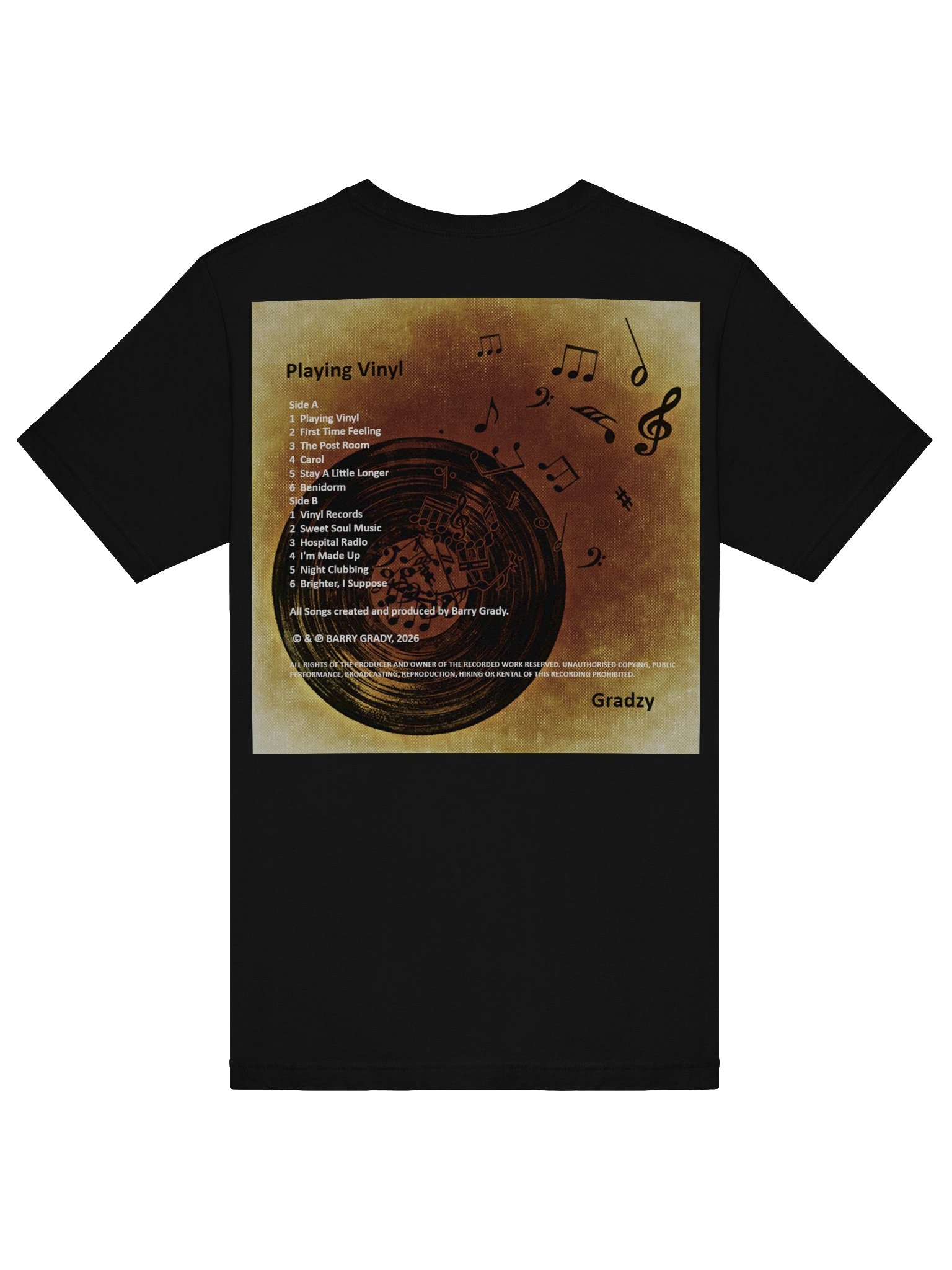 'Playing Vinyl' T-Shirt product image (33)