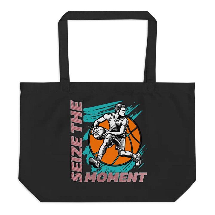 Seize the Moment Basketball Player Tote product image (1)
