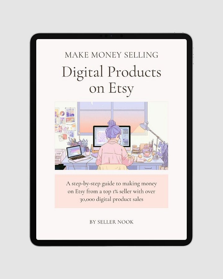 Make Money Selling Digital Products on Etsy eBook product image (1)