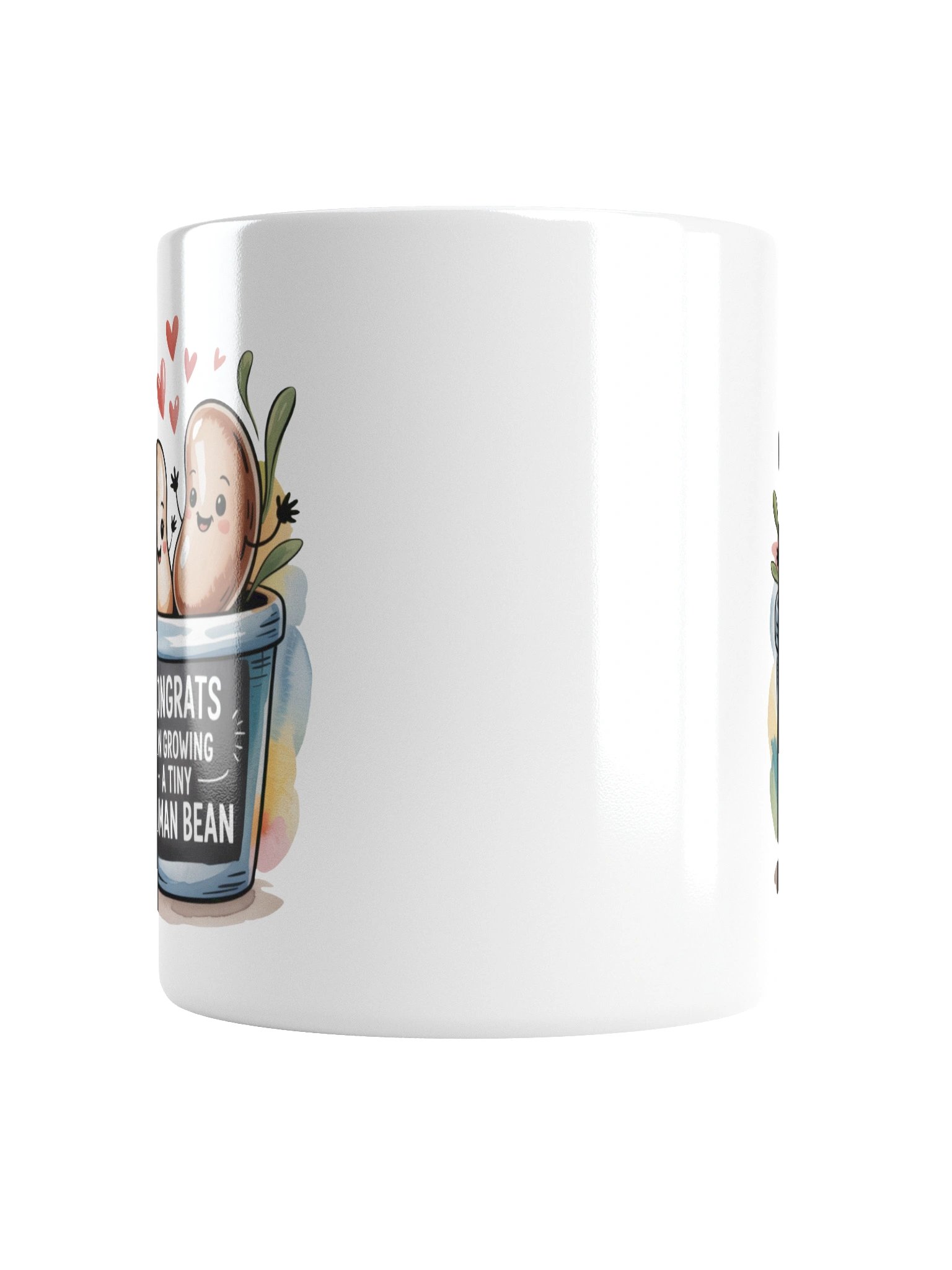 Congrat On Growing A Tiny Human Bean Mug product image (18)