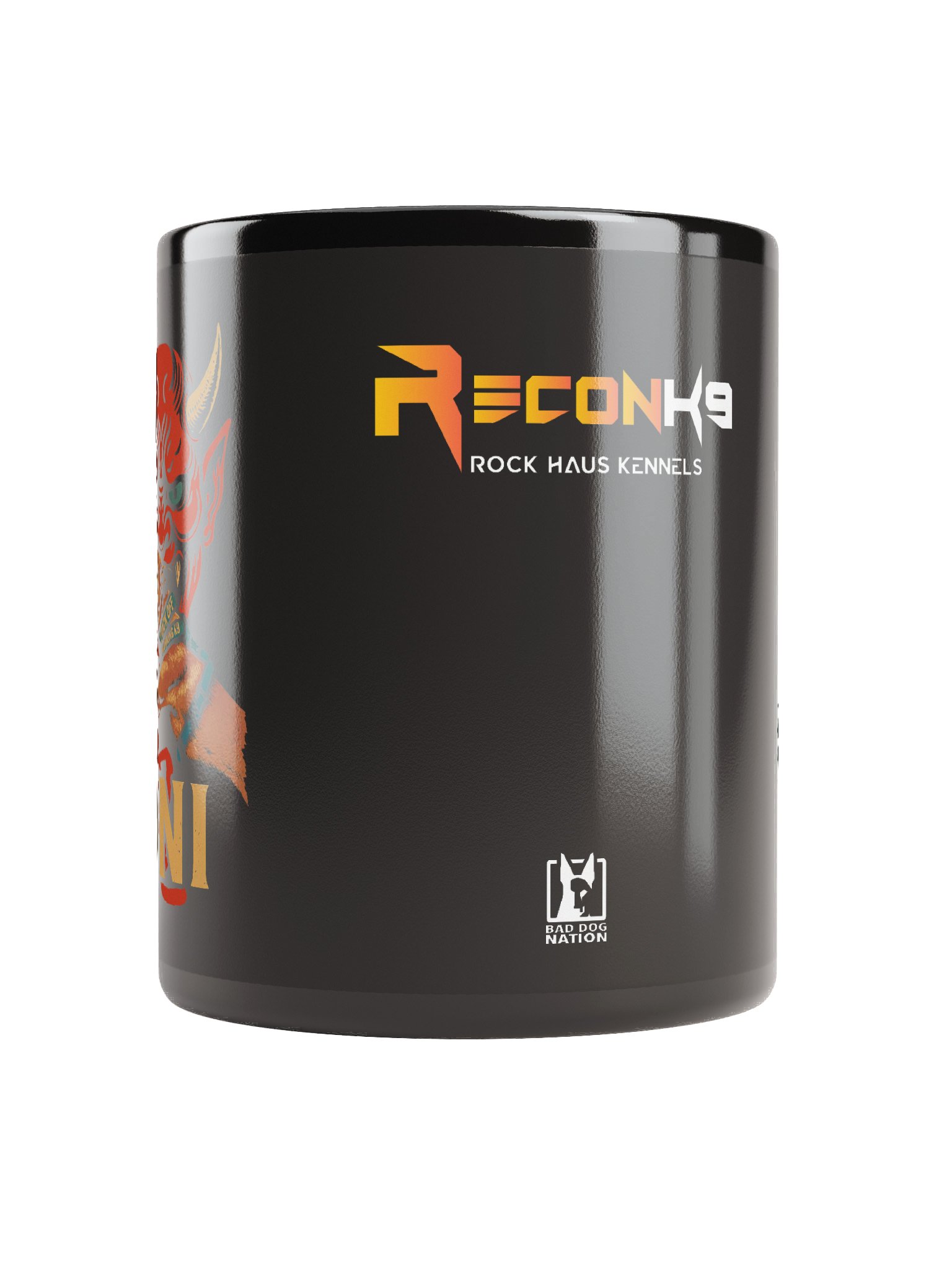 Oni Black Glossy Mug product image (5)