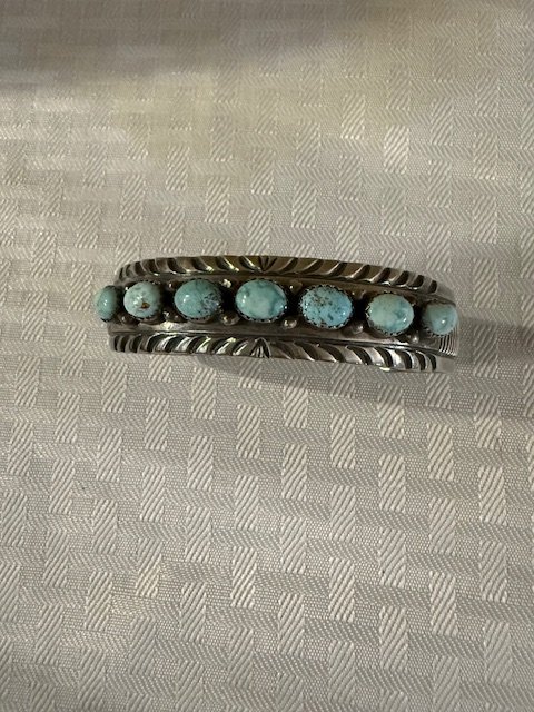 Seven Stone Dry Creek Turquoise Row Bracelet product image (1)