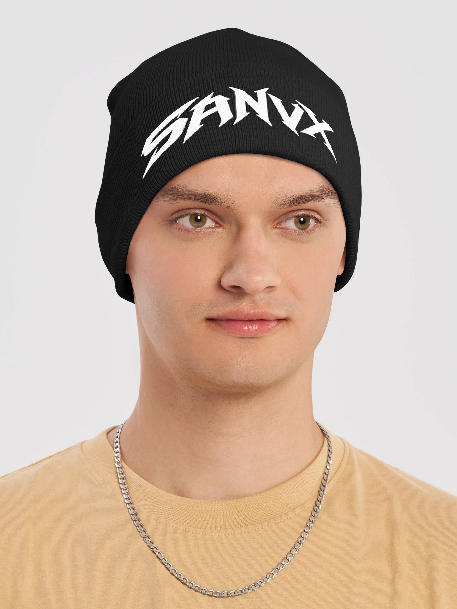 SANVX Graffiti Logo Otto Knit Beanie product image (6)