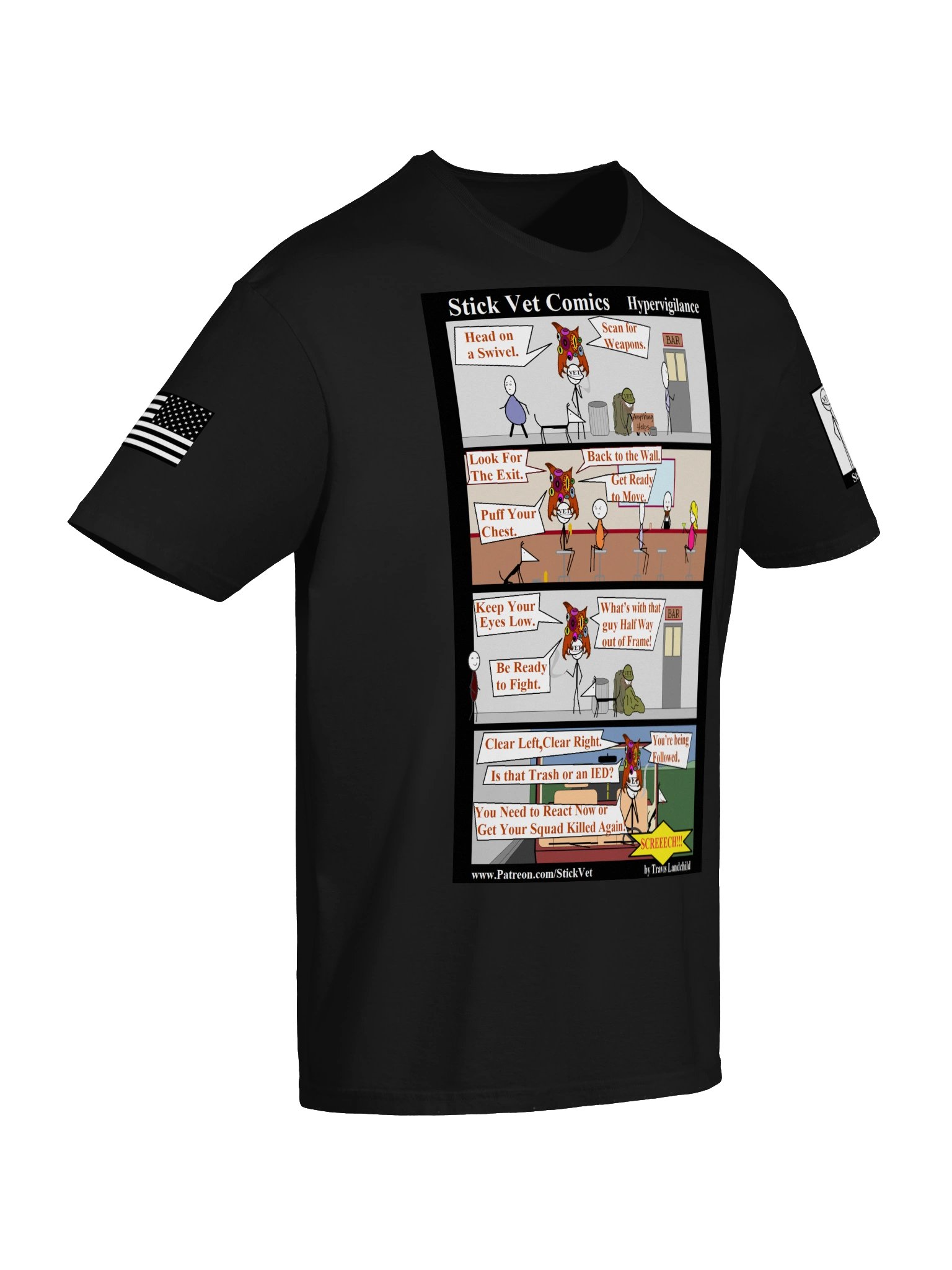 Anxiety and Fear Comics Shirt product image (6)
