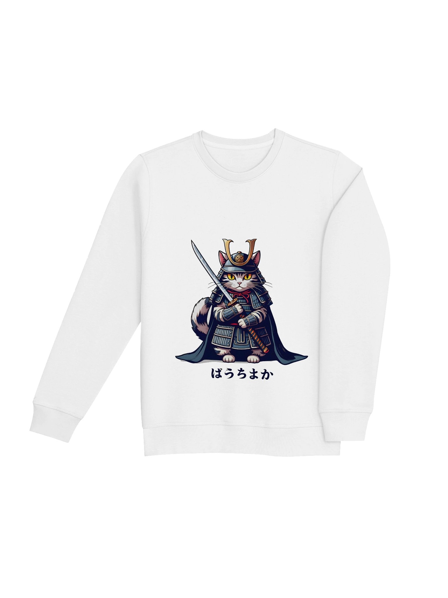 Samurai Cat Unisex Organic Sweatshirt product image (11)
