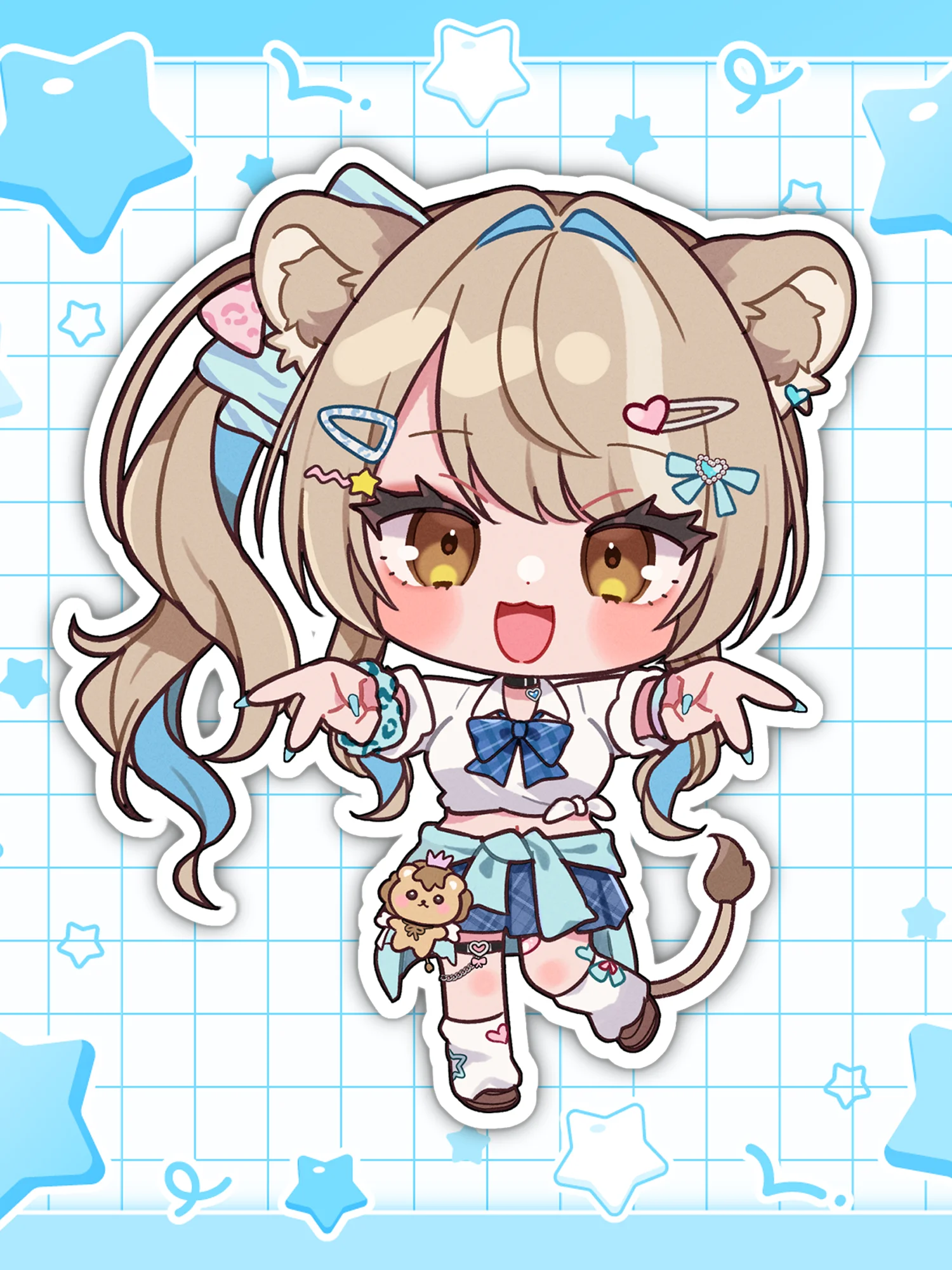 Hazumi Gyaru Pose Sticker product image (1)