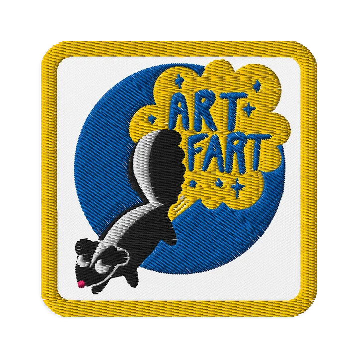 Trash Scouts GARBADGE: ART FART - Embroidered Badge product image (1)
