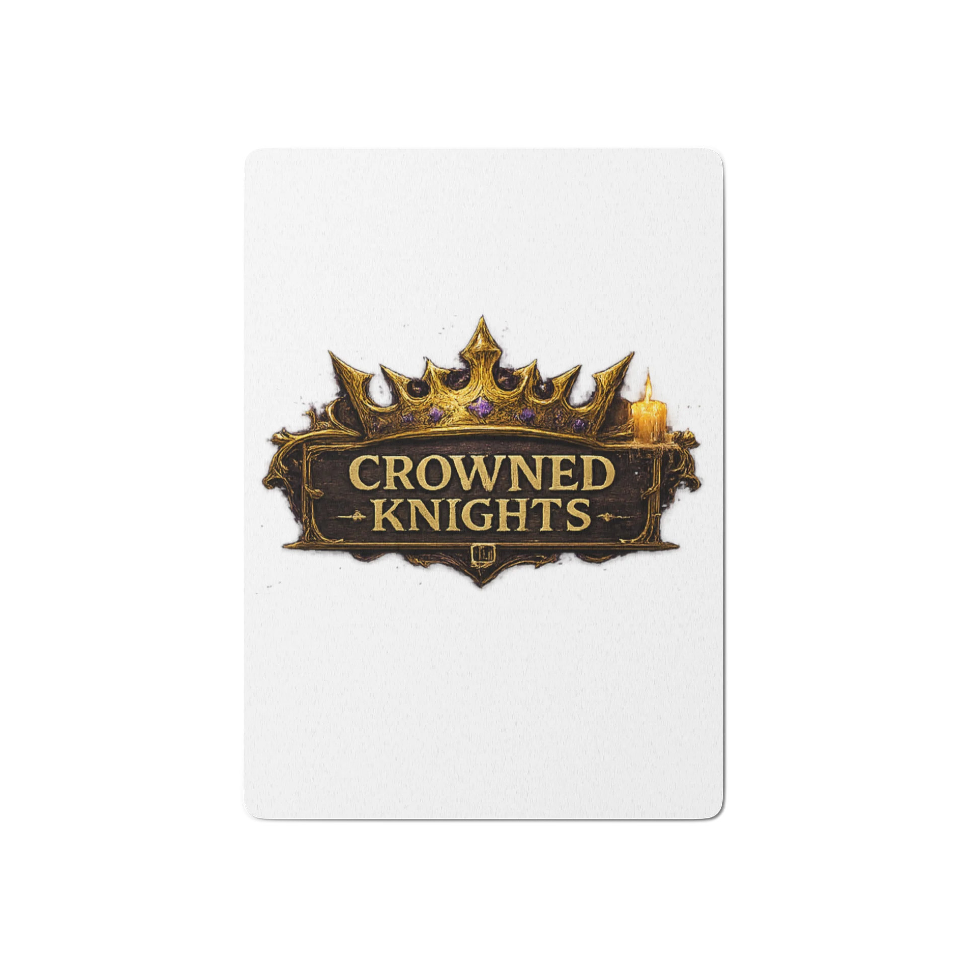 Crowned Knights Poker Deck — BaronBeard product image (1)