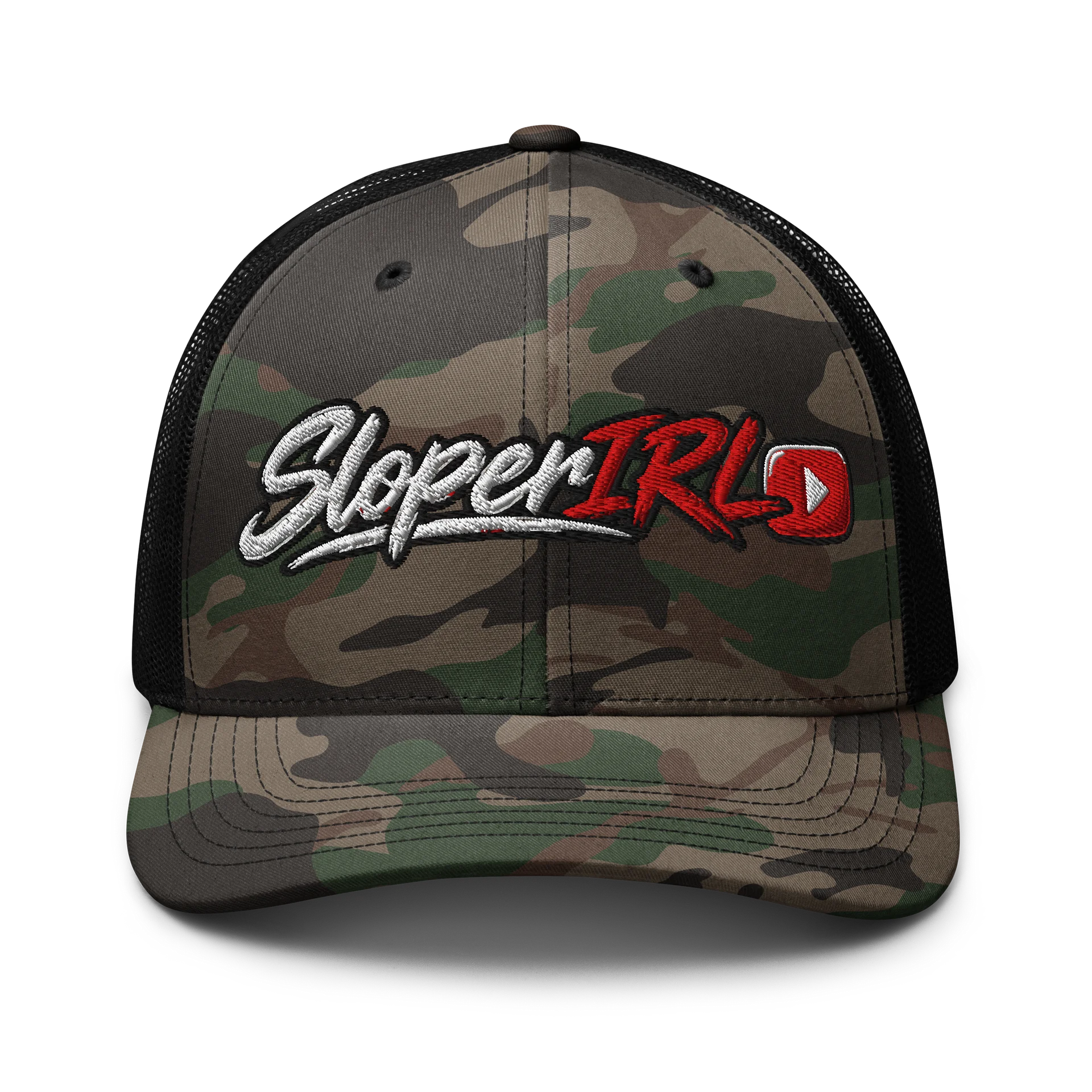 Sloper Camo Hat product image (1)