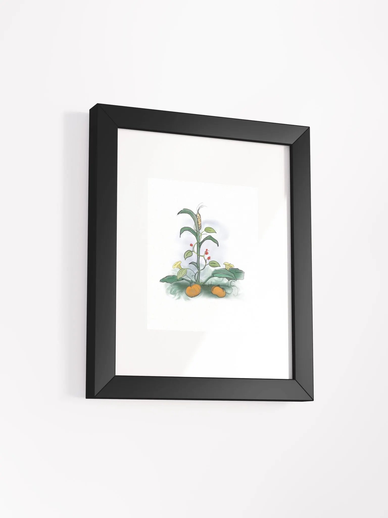 Botanical Bounty Matte Poster product image (2)