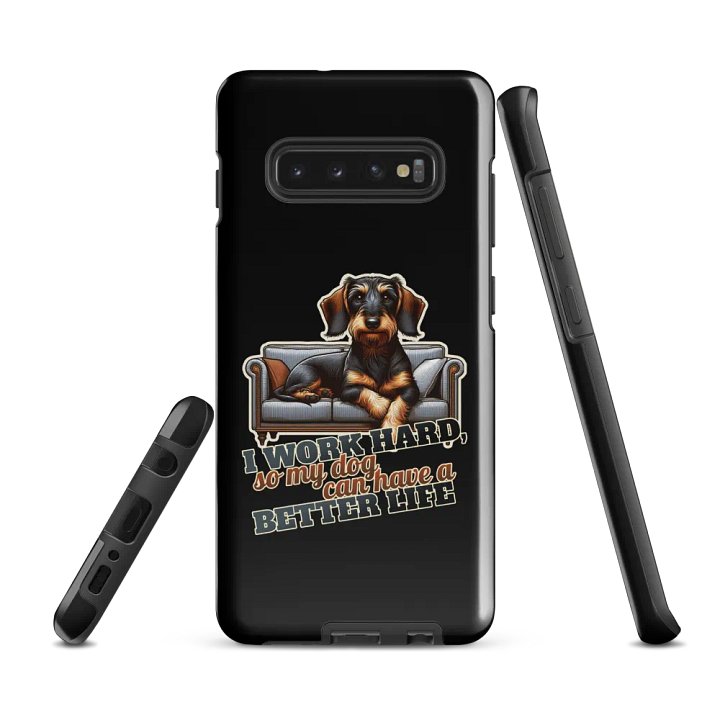 Work Hard – Dachshund - Samsung Tough Case product image (1)
