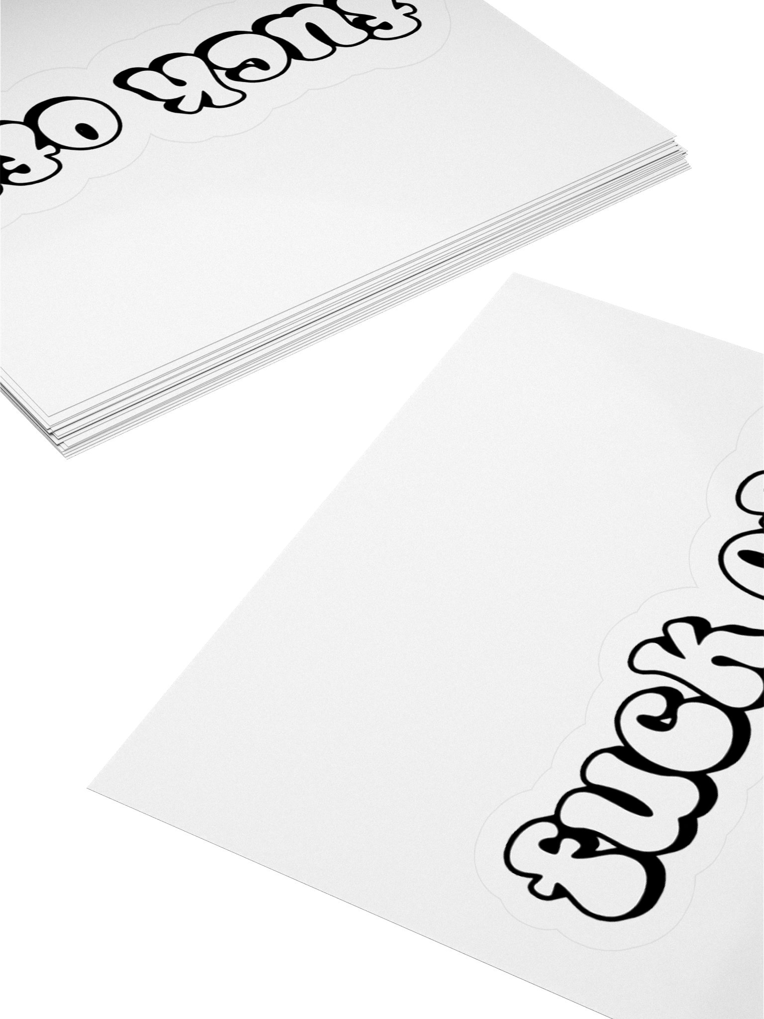 "Fuck Off" Sticker product image (11)