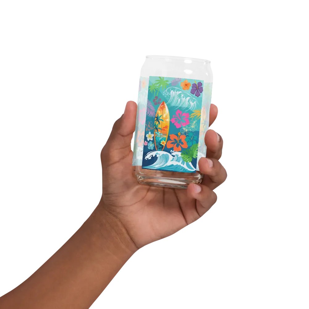 Tropical Escape Drinking Glass product image (2)