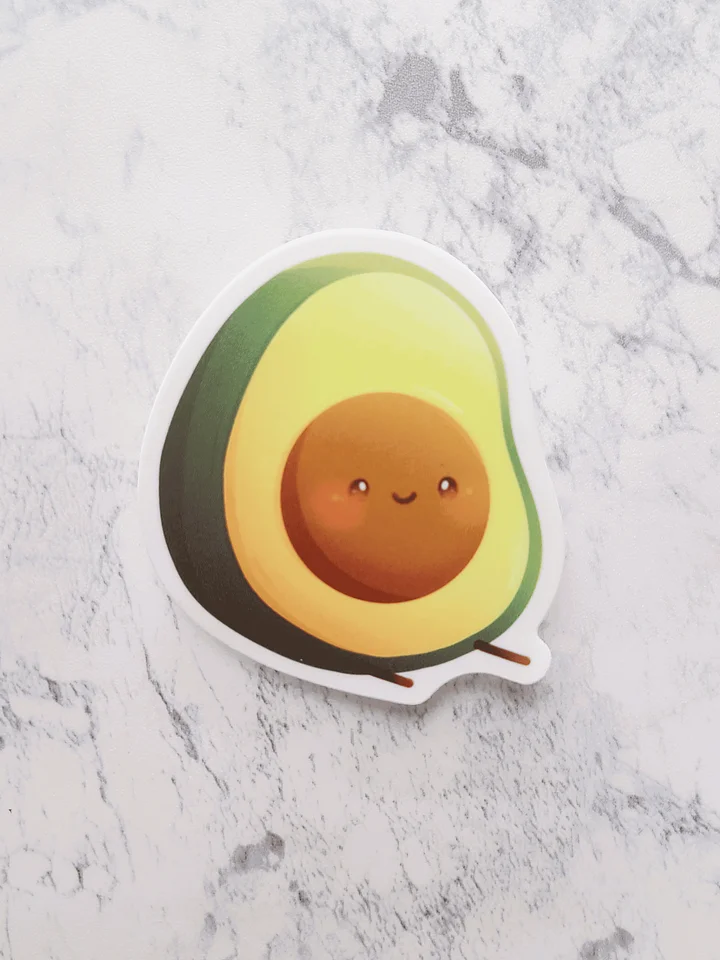 Avocado Sticker product image (1)