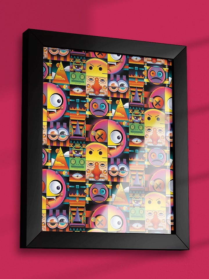 Morphogenesis Chaos ver.II | Framed Print product image (2)