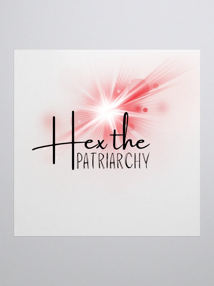 Hex the Patriarchy sticker product image (1)