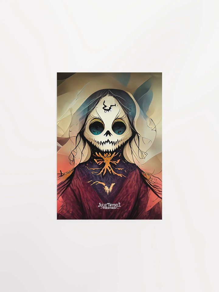 Skeleton Lady Poster ~ Julie Twydell Miniatures product image (2)