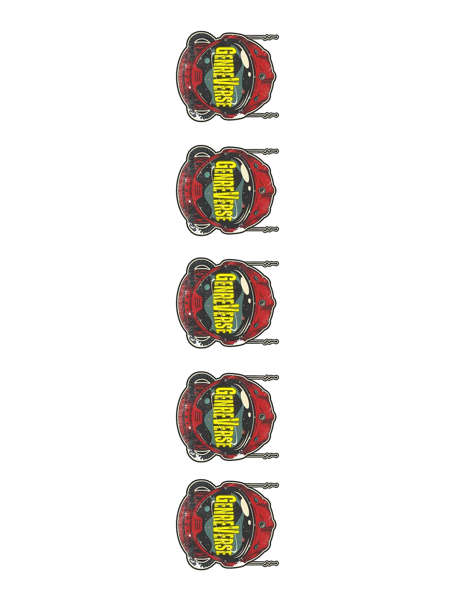 GENREVERSE: Kiss Cut Stickers (Set 1) product image (3)