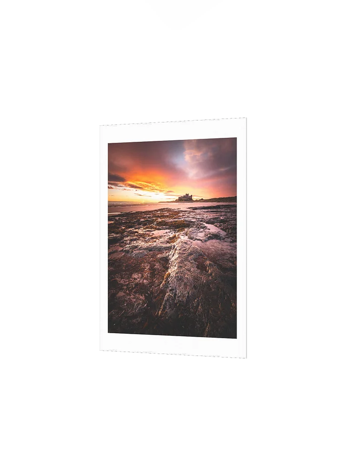 Bamburgh Castle Sunrise Poster Print product image (10)