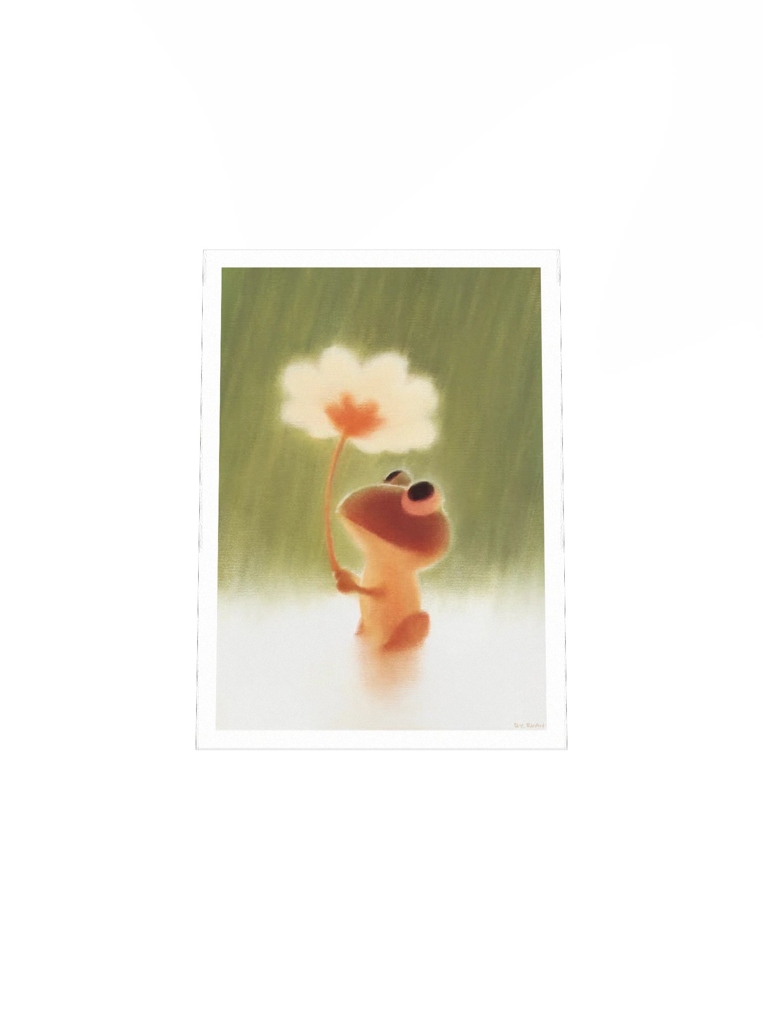 flower frog ☂︎ print product image (10)