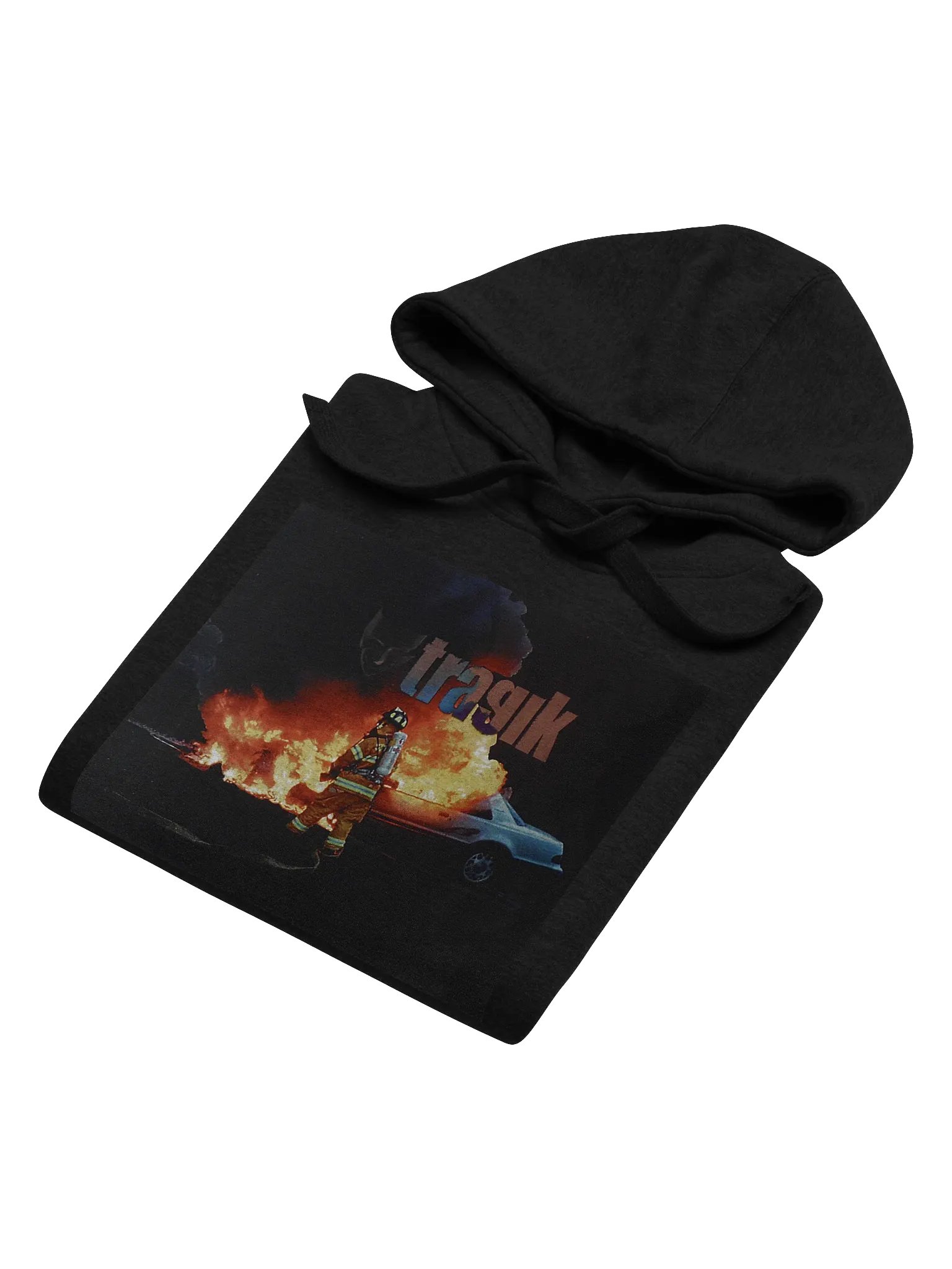 The Real TRAGIK "Fire Engine" Cover Art Hoodie product image (3)