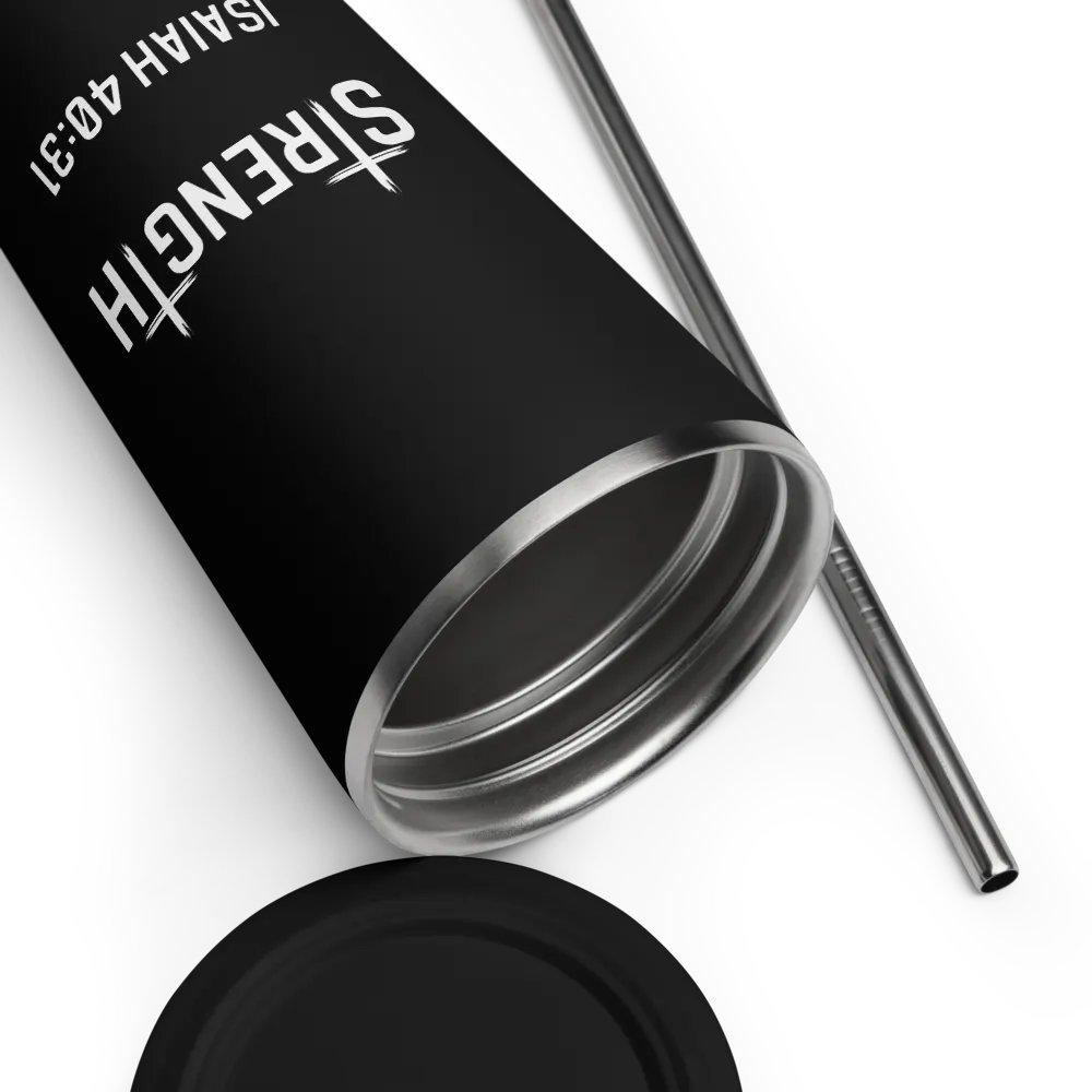 Strength 20 oz. Insolated Cup: Black product image (12)