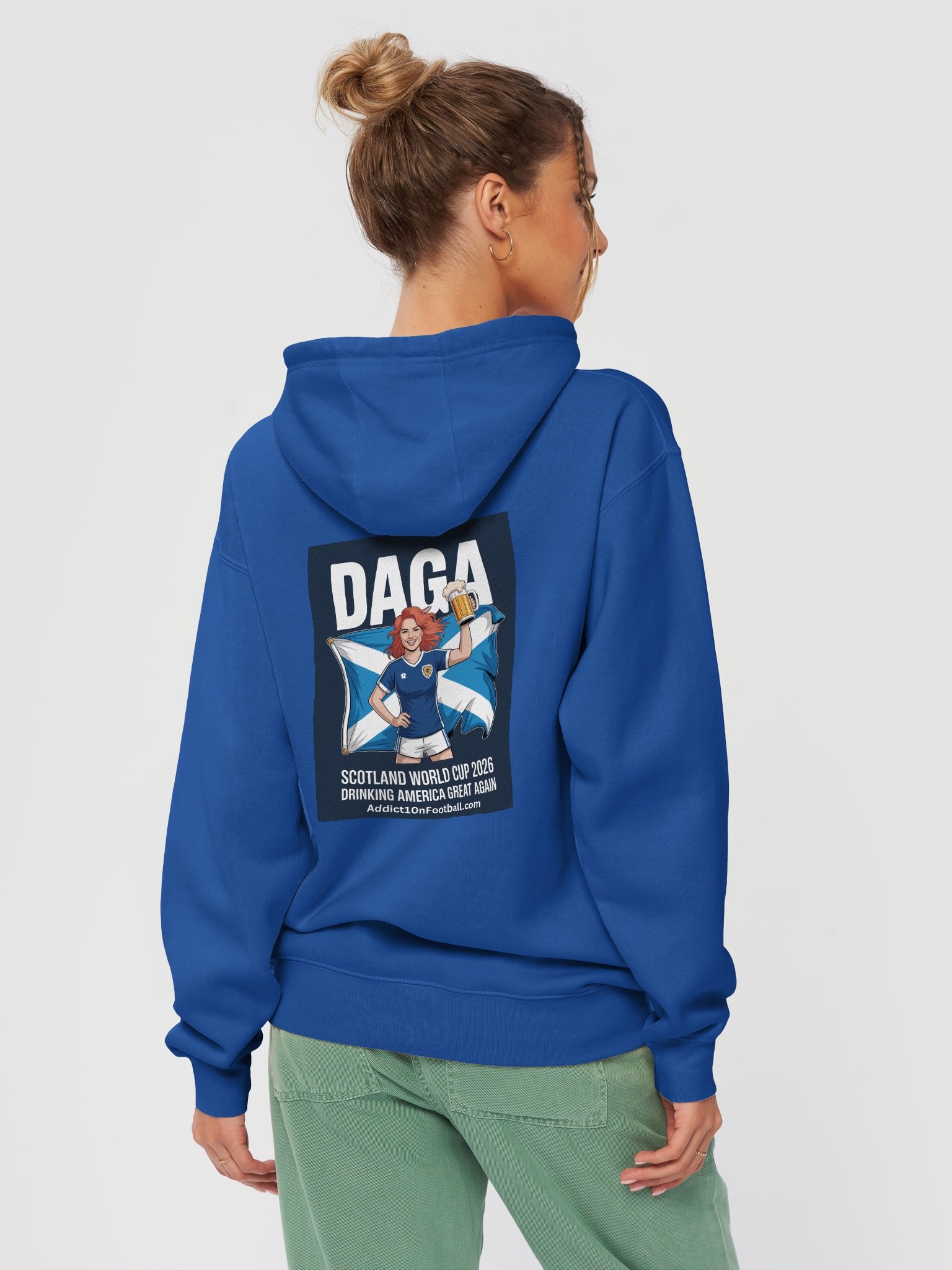 SCOTLAND 2026 – BLUE HOODIE - DRINK AMERICA GREAT AGAIN product image (4)