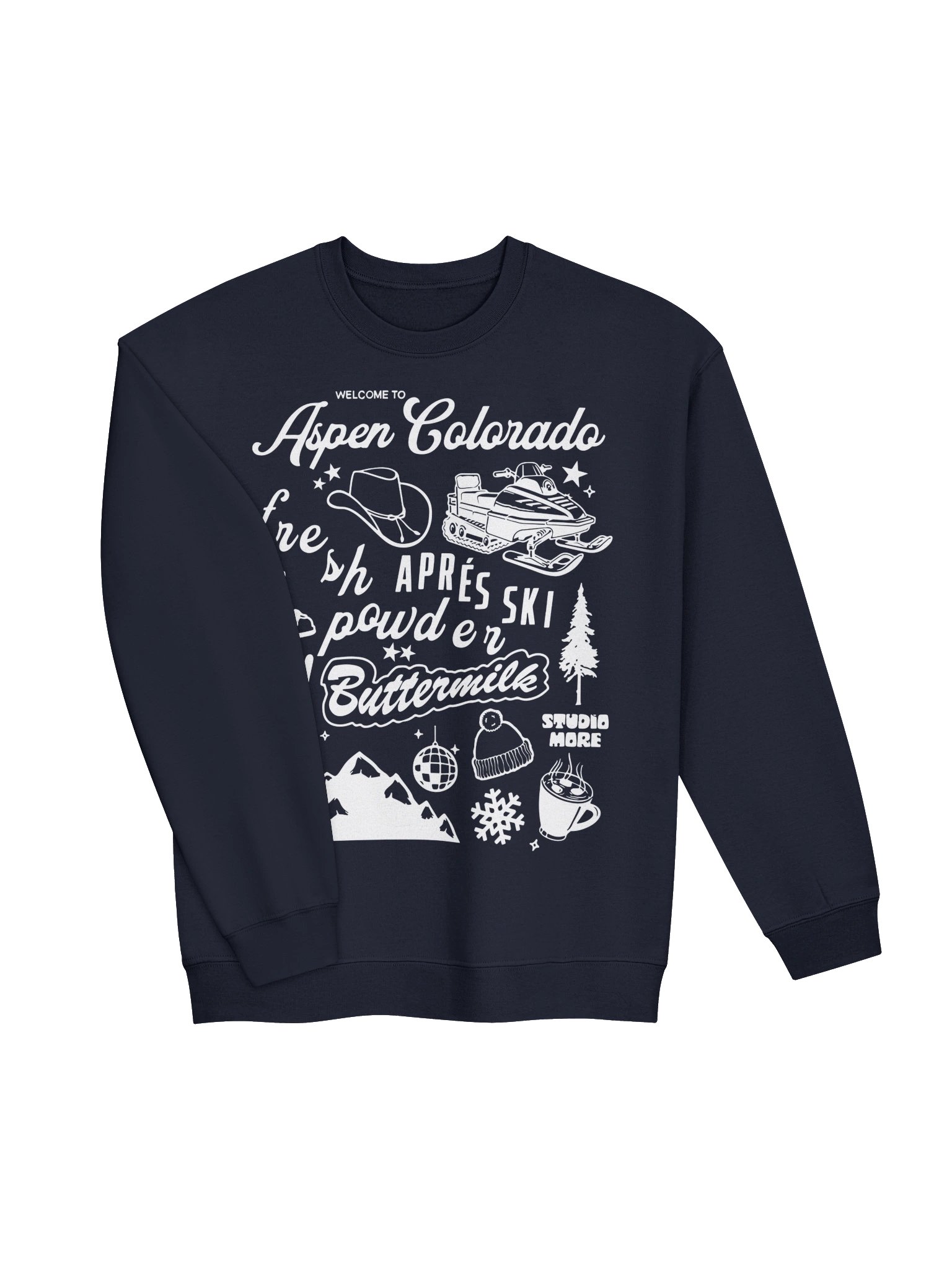 Welcome to Aspen Colorado - Sweatshirt product image (21)
