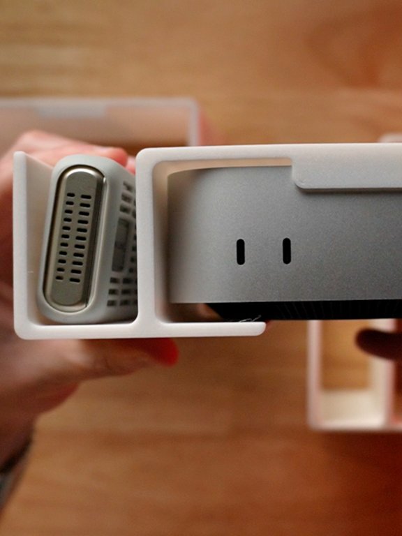 M4 Mac mini Under-Desk Mount (Sidecar) product image (3)