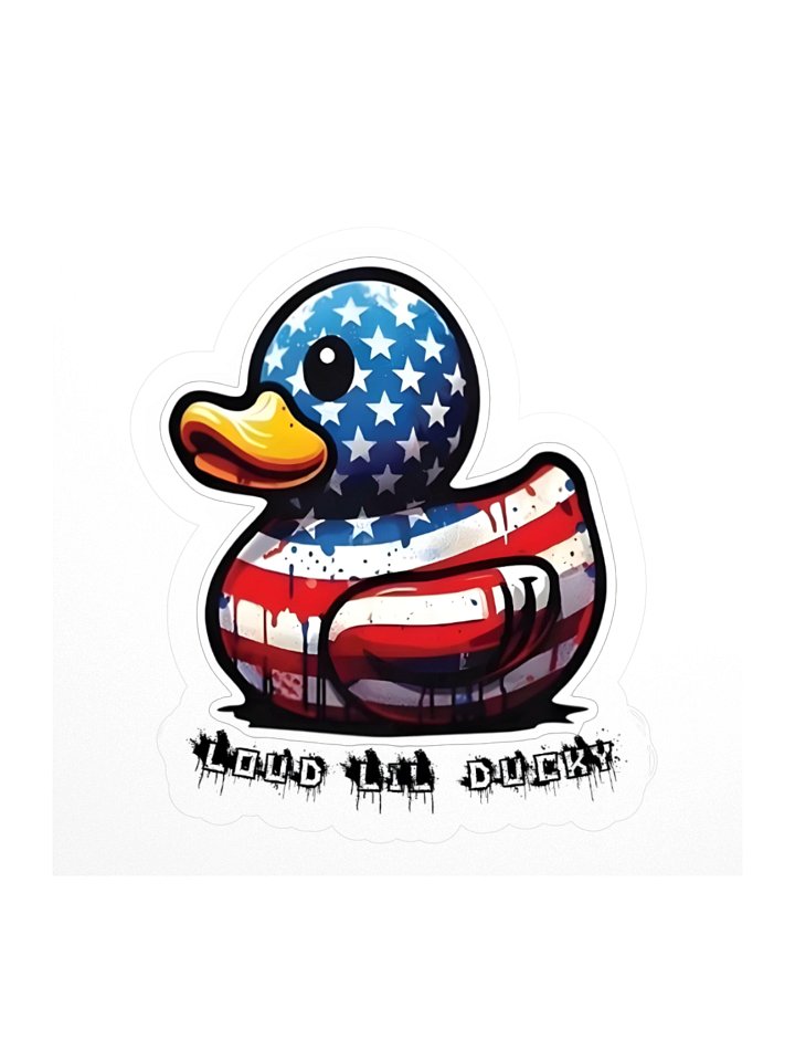 American Ducky Sticker product image (1)