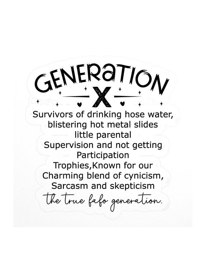 Generation X: The True FAFO Generation product image (2)