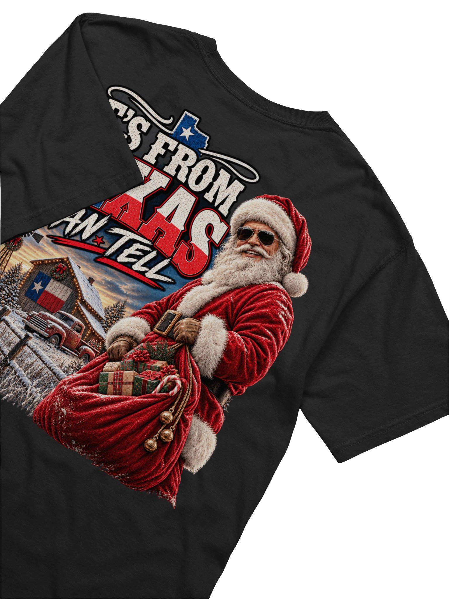 He's From Texas I Can Tell Christmas Shirt product image (3)