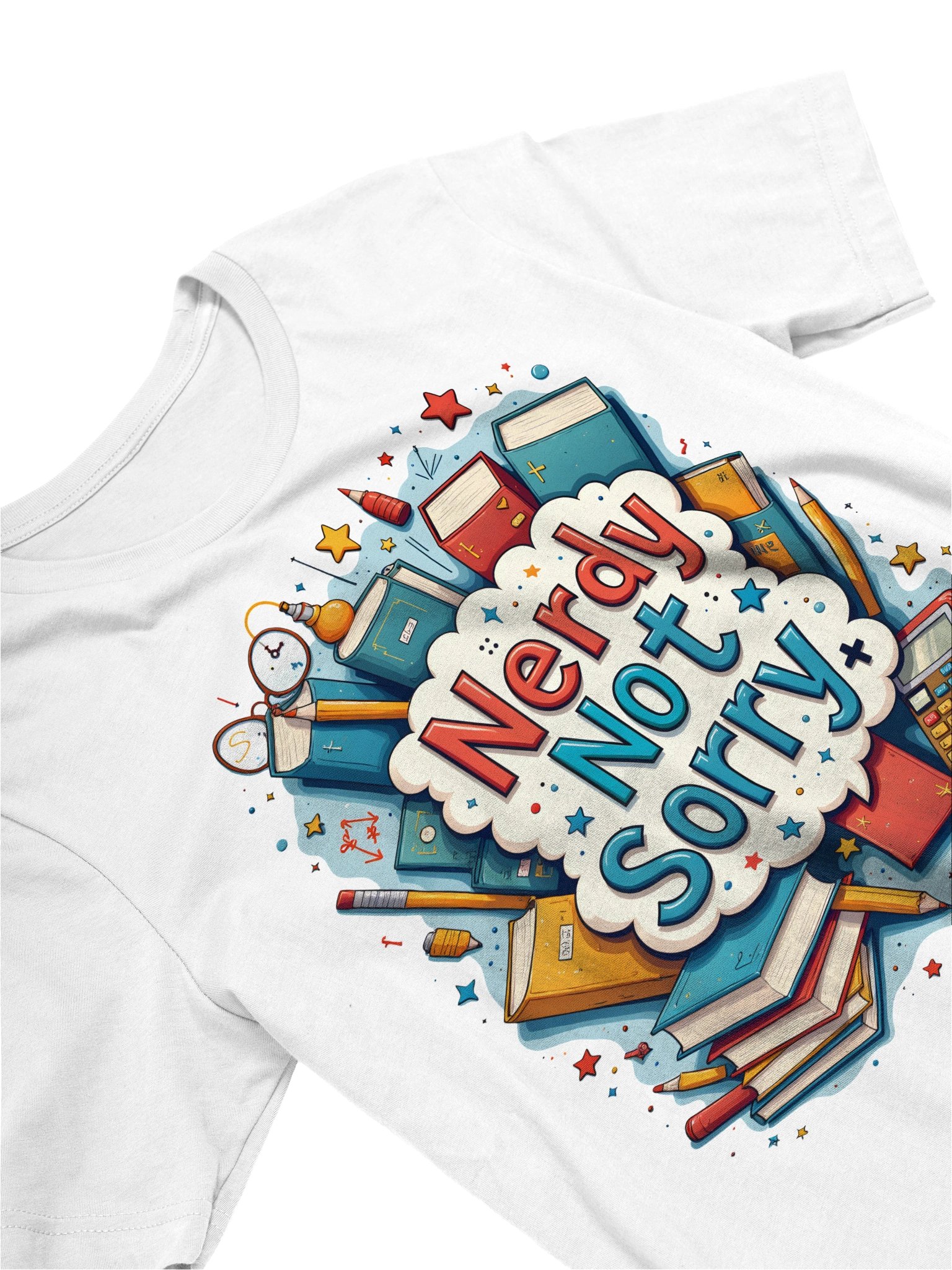 Nerdy Not Sorry Unisex Humor T-Shirt product image (2)